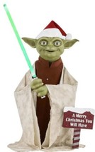 Star Wars 3.5 ft Animated LED Xmas And Hallowee Yoda Indoor Use Only Hom... - £149.47 GBP