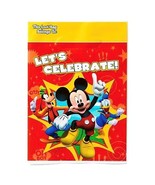Disney Mickey Mouse Fun and Friends Party Favor Treat Bag 8 Ct Birthday ... - $65.57 MXN