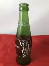 VTG Vittel Loise Mineral Water Soda ACL Soda Bottle Glass Sparkling French - £23.52 GBP
