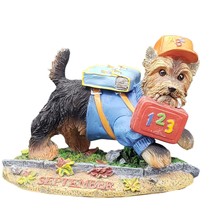 Danbury Mint Yorkie Yorkshire Terrier Dog Calendar Figurine September - £15.45 GBP