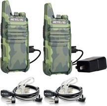 RT22 Walkie Talkies for Adults Two Way Radio Long Range Rechargeable Portable Tw - £45.49 GBP