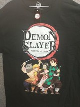 Demon Slayer Shirt Anime Mens Kimetsu No Yaiba  Medium Short Sleeve - £10.11 GBP