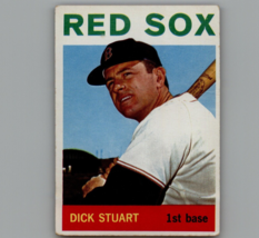 1964 Topps Dick Stuart Baseball Card #410 Boston Red Sox Original - £4.63 GBP