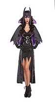 Halloween Wholesalers Malice Queen Costume - Black &amp; Purple.Medium - £29.86 GBP