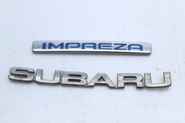 2005 SUBARU IMPREZA SUBARU IMPREZA REAR TRUNK EMBLEM LETTERS U0394 image 7