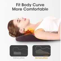Boriwat R7 Shiatsu Massage Cushion Heated Back Massager Neck Pillow Body Pain - £35.61 GBP