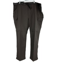 Cabela&#39;s Cedar Crossing Zip-Off Pants for Men Size 44X30 Gray - £29.14 GBP