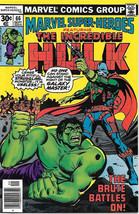 Marvel Super-Heroes Comic Book #66, Marvel Comics 1977 VERY FINE+ - $5.94