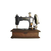 Zaer Ltd. Vintage Style Decorative 1920s Design Sewing Machine Box (Design 3) - £35.84 GBP