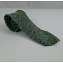 Cremieux Green Tie With Dark Blue Flecks Design - £10.07 GBP