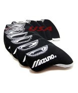 MIZUNO Golf Iron Head Covers 10pcs set BLACK Color Headcover Club USA SE... - £18.09 GBP