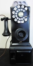 Automatic Electric Pay Telephone 3 Coin Slot 1930&#39;s Black Fully Restored #A - $2,094.34 CAD