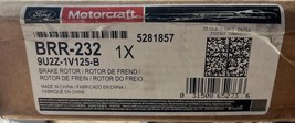 Disc Brake Rotor Front MOTORCRAFT BRR-232 / 9U2Z-1V125-B - £31.45 GBP