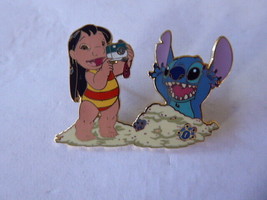 Disney Trading Broches 12815 Dca - Lilo &amp; Stitch dans Le Sable (Mystère/Surprise - £55.54 GBP