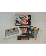 Super Nintendo NHL Stanley Cup Hockey Video Game 1992 Includes Box &amp; Boo... - £18.91 GBP