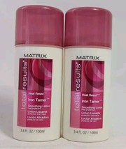 2X Matrix Total Results Heat Resist Iron Tamer Smoothing Lotion 3.4 Oz. Each  - $24.95