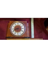 Vintage wood mechanical desk clock [CLK10208] - $2,739.94 MXN
