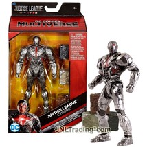 Year 2017 DC Multiverse Justice League Exclusive 6 Inch Figure - Masked CYBORG - £39.97 GBP