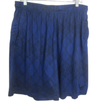 Nike Dri Fit Men shorts size XXL 26&quot; pockets basketball gym casual blue ... - £14.01 GBP