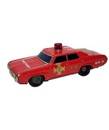 FIRE CHIEF CAR SEARS BATTERY OPERATED 11” NO. 8 FIRE CHIEF CAR - $47.85 CAD