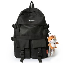 College Mesh Ladies Backpack Waterproof Female Fashion School Bag Laptop Student - £52.32 GBP