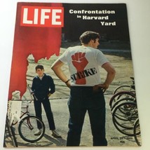 VTG Life Magazine April 25 1969 - Confrontation in Harvard Yard Midwest Floods - £10.46 GBP
