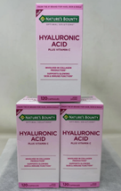 3 Pack Nature&#39;s Bounty Vitamin C and Hyaluronic Acid Supplement, Support... - $424.24 MXN