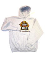 ALL IN ONE BASKETBALL-Gray Men&#39;s Hoodie-Pullover-Casual-Jerzees-XL - $19.25