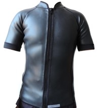 Men&#39;s 2mm SmoothSkin Wetsuit Jacket, Short Sleeve, Full Zip, Sizes: S-2XL - £39.18 GBP+