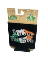 St Patrick&#39;s Day Neoprene Irish Can Cooler Cozy Sleeves 2 Pack - $16.71