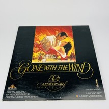 Gone With The Wind Laserdisc 50th Anniversary Edition 2 Disc Set, Good C... - £11.54 GBP