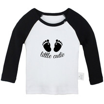 Little Cutie Novelty Tshirts Infant Baby T-shirts Newborn Tops Kids Graphic Tees - £7.91 GBP+