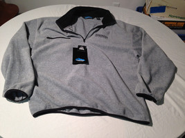 MENS TRI-MOUNTAIN FLEECE JACKET 3XL Gray New With Tags 7630 Angeles - $14.50