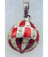 Russian Silver Handmade Faberge Egg Pendant #PD-011-078-
show original t... - $91.57 CAD