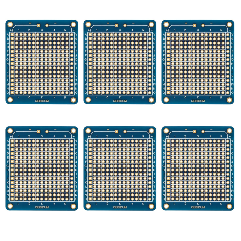 Primary image for QEBIDUM Mini Breadboard Solderable Protoboard for DIY Electronic, PCB Prototype 