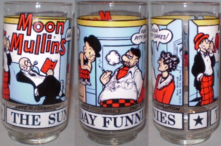 Primary image for The Sunday Funnies Glass Moon Mullins