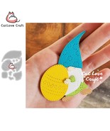 Easter Egg Gnome Metal Cutting Dies Scrapbooking Card Making Craft - $13.95 CAD