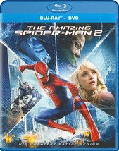 The Amazing Spider-Man 2 Blu-Ray + DVD New Andrew Garfield Emma Stone Jamie Foxx - £11.89 GBP