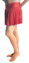 Mens Skirt, Red Pleated Skirt Sexy Style Up To 44&quot; Waist! Crossdresser/TG - £29.72 GBP