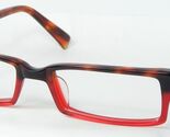 OGI A7099 266 TORTOISE /RED EYEGLASSES GLASSES FRAME 7099 50-17-135mm Ge... - $56.32