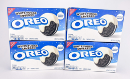 Oreo White Fudge Covered Chocolate Sandwich Cookie Holiday 8.5oz Lot of ... - $33.81