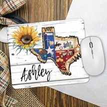 Lone Star State Office Decor, Texas Map Mouse Pad, Western Office Decor, Texas W - £11.00 GBP