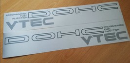 EF Civic CRX Side Sticker - 88-91 - DOHC Pgmfi Vtec Decal - Fits Civic E... - $19.00