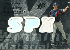 2007 SPX Winning Materials Silver Jeremy Sowers WM-JS Indians 075/199 - $3.50