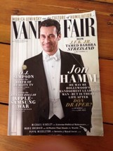 Vanity Fair Jon Hamm June 2014 Issue Mad Men Tuxedo Don Draper - £10.17 GBP