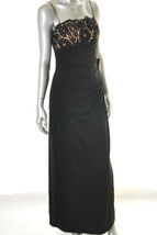 $179 JS Boutique lace empire long formal gown 8 NWT - £43.54 GBP