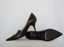 $345 AUTH Bruno Magli loafer-inspired leather pumps 6.0 NWOB - $74.95
