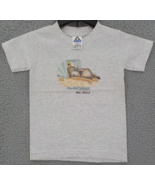 WISCONSIN DELLS T-SHIRT YOUTH SZ XS (2/4) GRAY &quot;DO NOT DISTURB&quot; CAT IN PRAM - £7.47 GBP