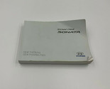 2014 Hyundai Sonata Owners Manual Handbook OEM K01B11006 - £21.22 GBP