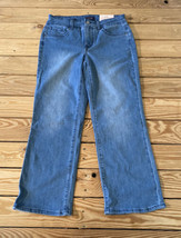 NYDJ NWT Women’s Marylin Straight Crop Jeans Size 4 Blue AM - £23.27 GBP